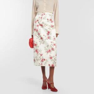 Gorgeous Emilia Wickstead Lorinda floral pencil skirt Size 6